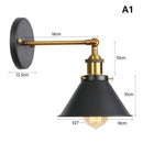Axyaa Adjustable Long Arm Wall Sconce Reading Lights