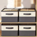 Axyaa Clothes Storage Box Dividers: Foldable Organizer for Pants, Sweaters, and Underwear