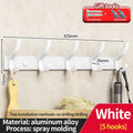 Axyaa Wall Mounted Door Hanger Organize Storage Kit