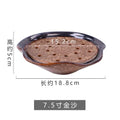 Axyaa Ceramic Sashimi Ice Tray for Molecular Cuisine & Creative Dishes