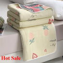 Axyaa Cotton Six-Layer Yarn Towel Quilt Blanket