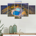 Axyaa Kelimutu Crater Lake Nature Canvas Wall Art Home Decor Print