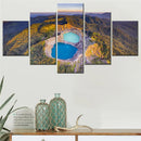 Axyaa Kelimutu Crater Lake Nature Canvas Wall Art Home Decor Print