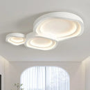 Axyaa Modern White LED Ceiling Lights - Nordic Minimalist Home Decor Lighting