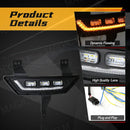 Axyaa LED DRL Fog Lamps Turn Signal for GWM Great Wall POER - Car Accessories
