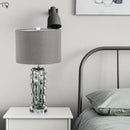Axyaa Modern Crystal Table Lamp LED E27 for Living Room Cafe Study