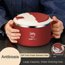 Axyaa Stainless Steel Ramen Bowl with Tableware