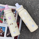 Axyaa Cherry Bear Stainless Steel Thermal Tumbler Bottle - Insulated Sport Water Cup