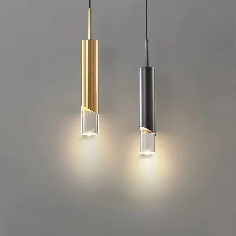 Axyaa Crystal Pendant Lamp for Nordic Modern Style Lighting