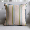 Axyaa Soft Velvet/Cotton Linen Cushion Cover Shabby Chic Floral Pink Blue 45x45cm