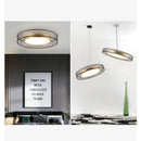 Axyaa Luxury LED Ceiling Chandelier for Modern Dining Room, Kitchen, Bedroom, and Living Room