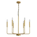 Axyaa Nordic Modern Black Gold Hanging Chandelier