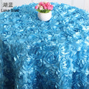 Axyaa Petal Rose Tablecloth: Modern 3D Design for Wedding and Hotel Tables