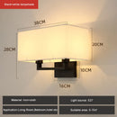 Axyaa Nordic Double Head Wall Lamp for Bedroom and Hotel Décor