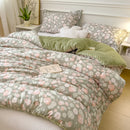 Axyaa Floral Printed Winter Quilt for Double Bed - Soft & Warm Comforter