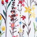 Axyaa Spring Floral Cotton Embroidery Pillow Cover in 30x50cm and 45x45cm