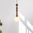 Axyaa Glass Ball Chandelier LED Single Head Wall Lamp