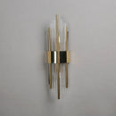 Axyaa Crystal Wall Lamp for Living Room Bedroom TV Background Sconce