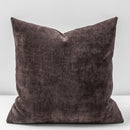 Soft Chenille Geometric Cushion Cover 45x45 for Neutral Home Decor - Axyaa