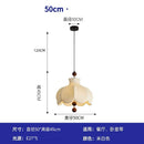 Axyaa Vintage Fabric Pendant Lamp Chandelier for Living Dining Room