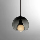 Axyaa Grey Art Pendant Light for Living Room, Kitchen, Bedroom - Modern LED Chandelier