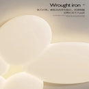 Axyaa Nordic Cream LED Ceiling Lamp: Modern Minimalist Lighting for Home, Restaurant, Bedroom