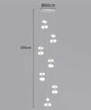 Axyaa Modern Dining Room Pendant Light LED Chandelier Ceiling Lamp Interior Lighting