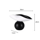 Axyaa Spherical Tray Resin Floral Vase Geometric Home Decor Ornaments