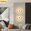 Axyaa Marble Wall Lamp - Modern Luxury for Living Room, Bedroom, and Hallway