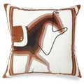 Geometric & Horse Patterned Throw Pillow Covers by Axyaa - Sofa Bedroom Car Pillow Cover