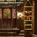 Axyaa Climbing Santa LED Light Strip with 8 Modes for Home Window and Tree