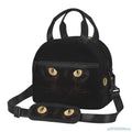 Axyaa Cat Eyes Thermal Lunch Bag with Shoulder Strap for Work & Picnic