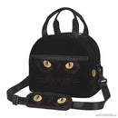 Axyaa Cat Eyes Thermal Lunch Bag with Shoulder Strap for Work & Picnic