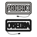 Axyaa Neon Open Sign: Multilingual LED Lights for All Stores