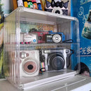 Axyaa Camera Storage Box Display Rack Transparent Organizer
