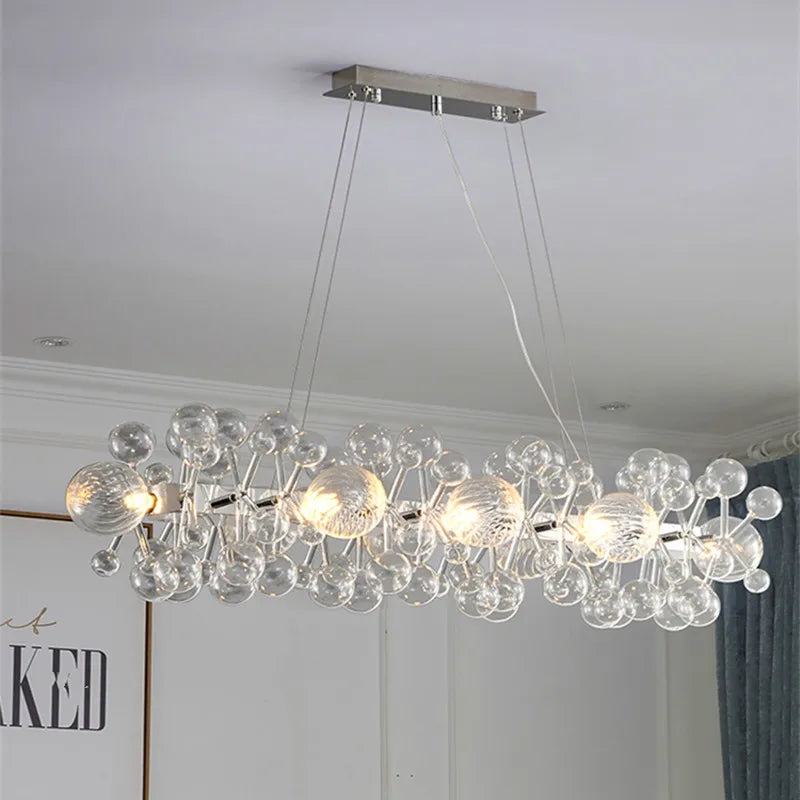 Luxury Nordic Glass Chandelier by Axyaa for Modern Living Room Dining Bedroom