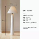 Axyaa White Mushroom Standing Lamp Designer Floor Reading Light