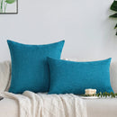 Axyaa Modern Breathable Plain Sofa Cushion Cover Soft Pillowcase Home Decor