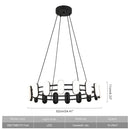 Axyaa Chinese Style Pendant Lights for Modern Living & Dining Room