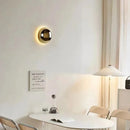 Axyaa Metal Semi-circular Wall Lamp - Modern Nordic Design