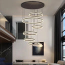 Axyaa Modern Luxury Chandelier for Living Room in High-end Loft Villa