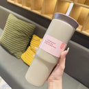 Axyaa Stainless Steel Thermal Tumbler 710ML Large Capacity Vacuum Flask Thermos Ice Cup