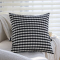 Axyaa Cotton Cushion Cover - Home Decor Big Plaid/Samll Plaid for Sofa Bed 45x45cm