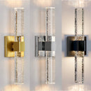 Axyaa Modern LED Crystal Bubble Wall Lamp for Living Room, Bedroom, Bathroom Decor