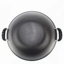 Axya Cast Iron Round Bottom Wok Pot Set