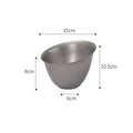 Axyaa Stainless Steel Lettuce Bowl, Multifunctional Salad Bowls, Large Cooking Basin