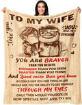 Axyaa Romantic Love Blanket for Wife: Mothers Day, Anniversary, Birthday Gift