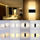 Axyaa Acrylic LED Wall Lamp - Modern Simple Design, Creative Rectangular Ellipse Shape