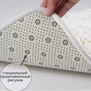 Axyaa Marble White Gold Bath Mat - Non-Slip Shower Carpet