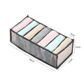 Axyaa Underwear Drawer Organizer: Foldable Closet Divider for Underpants, Socks, Bra